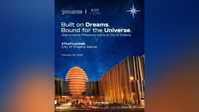 Miss Universe Philippines 2026 press presentation set