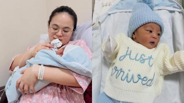 Krystal Reyes brings home her first baby