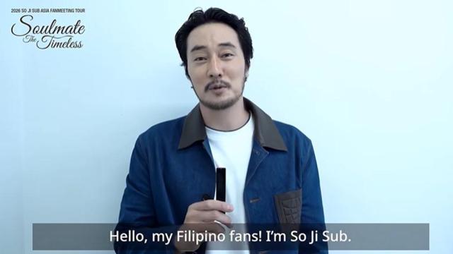 So Ji-sub invites Filipino fans to Manila fan meet: 'I'm finally going to meet you all'