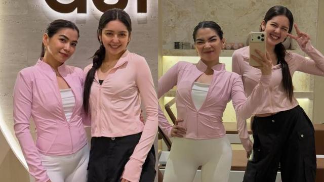 Chanty Videla, Sugar Mercado reunite for Pilates session