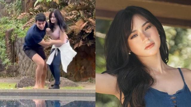 Jillian Ward, nagulat sa pool scene nila ni David Licauco