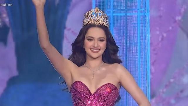 Ahtisa Manalo takes final walk as Miss Universe PH 2025