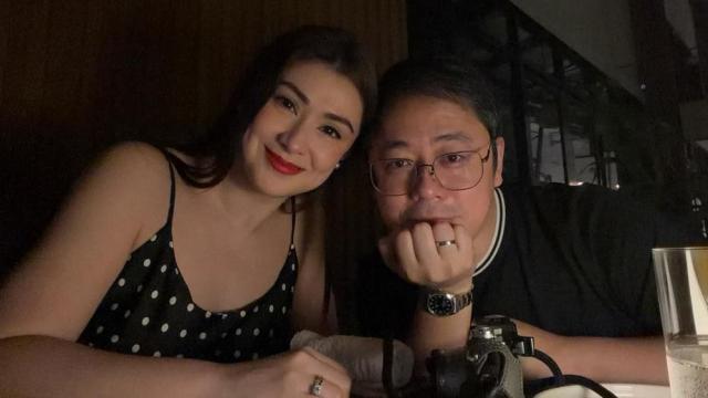 Carla Abellana marks husband Dr. Reginald Santos's birthday with intimate dinner