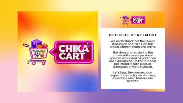 'Chika Cart' releases statement following viral episode with Gelli de Belen