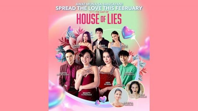 'House of Lies' stars, awat muna sa bangayan ngayong Valentines