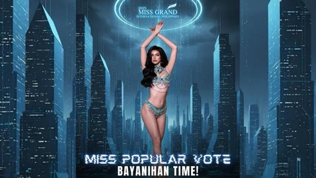 Miss Grand PH asks for votes for Emma Tiglao