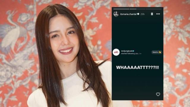 Jungkook of BTS follows Chanty Videla on TikTok