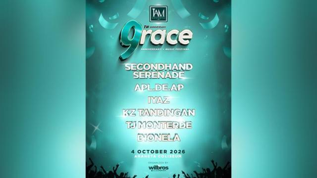 International and OPM stars to stage at 'GRACE' (9RACE) anniversary event