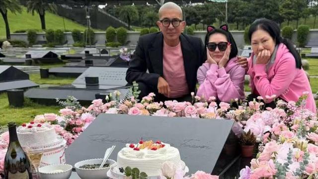 Dee Hsu, DJ Koo, family visit Barbie Hsu's grave on her 50th birthday