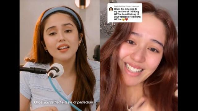 Jayda Avanzado moved to tears after Katy Perry praises her 'Thinking of You' cover