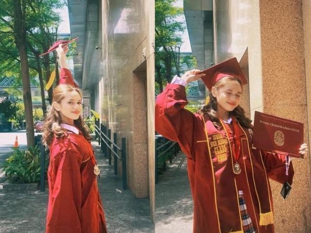 Ashley Sarmiento high school graduation