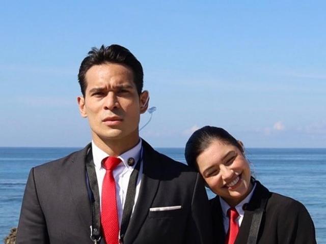 Pancho Magno and Thia Thomalla in First Lady