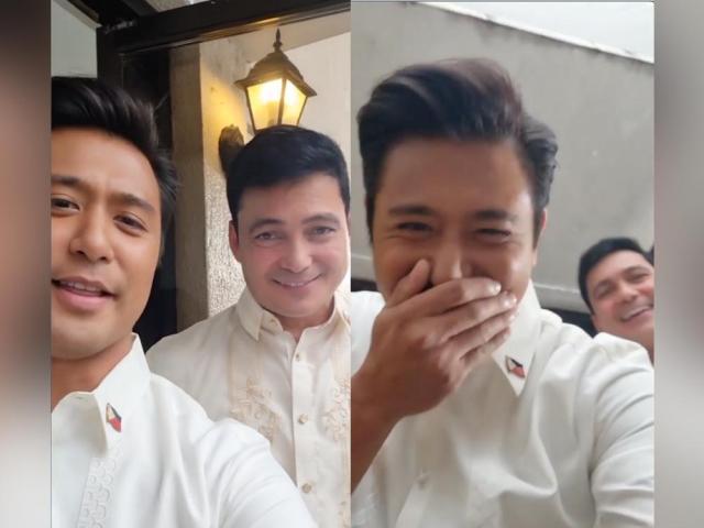 Rocco Nacino and Gabby Concepcion