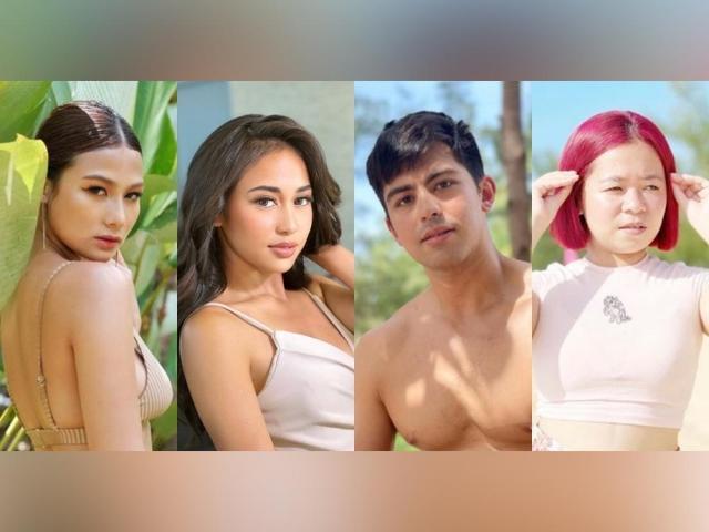 Liezel Lopez, Elle Villanueva, Derrick Monasterio, and Kiray Celis