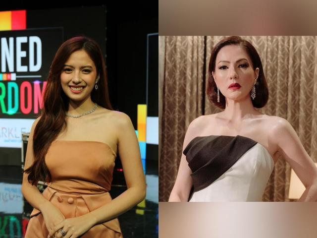 Ysabel Ortega and Carmina Villarroel