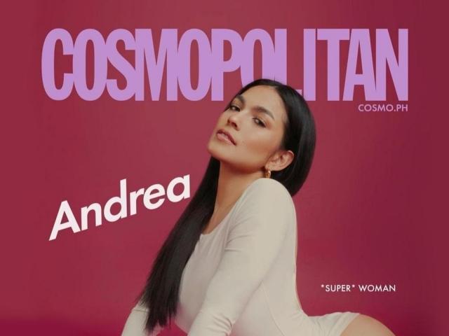 Andrea Torres in Cosmopolitan PH cover