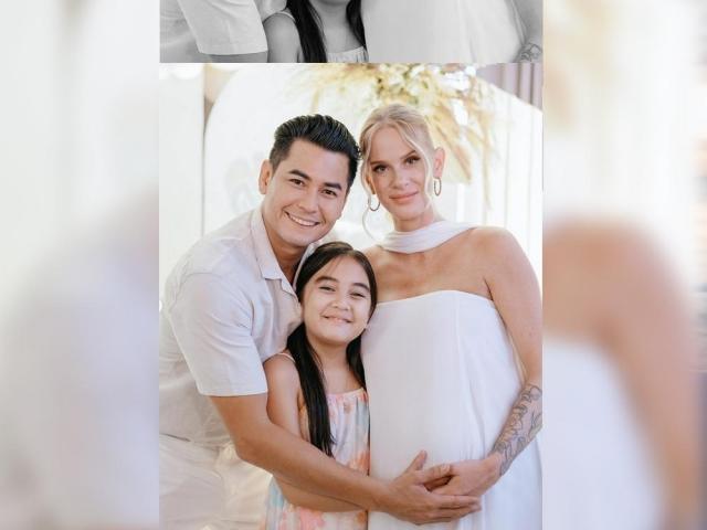 Fabio Ide and Ellen Frojd with Dannie