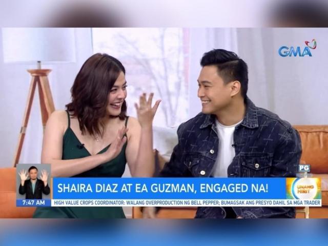 Shaira and EA, engagement 