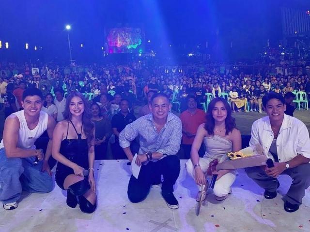 Kyline Alcantara Michael Sager Paul Salas Roxie Smith Jayson Gainza at Dapil Festival 2024