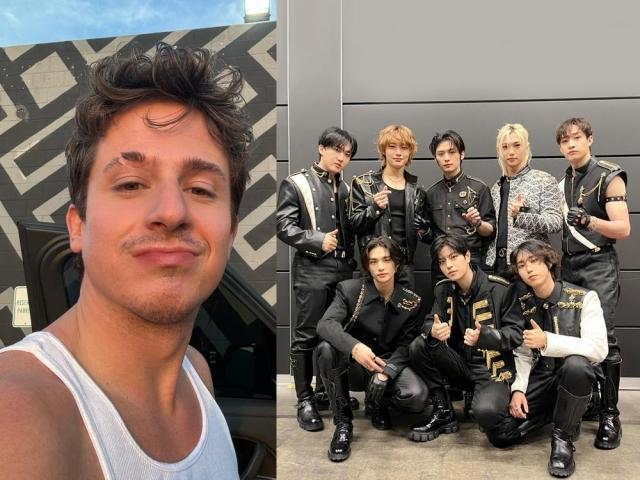 Stray Kids and Charlie Puth