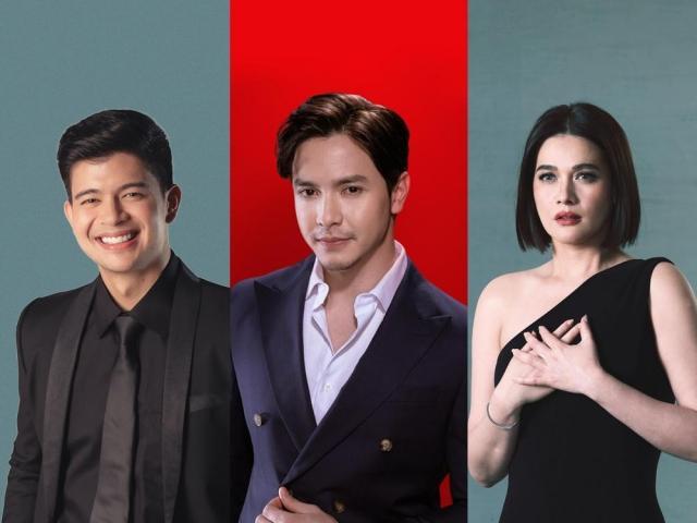 Alden Richards, Bea Alonzo, at Rayver Cruz