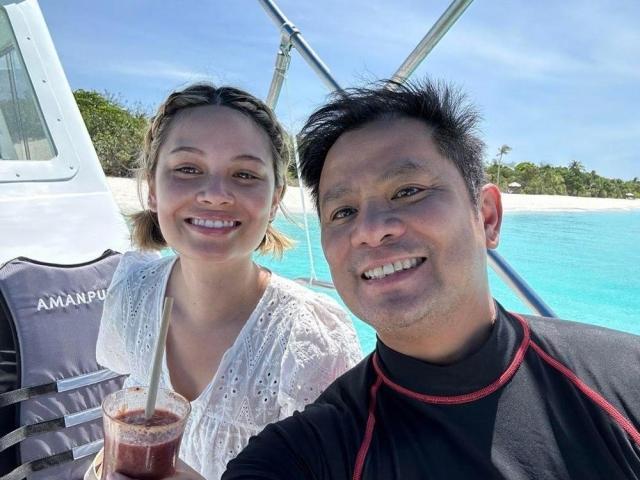 Ogie Alcasid and Leila Alcasid