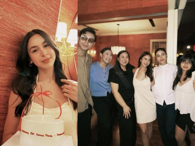 Julia Barretto and family