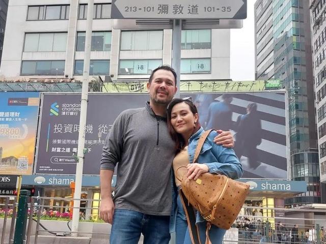 Gladys Reyes and Christopher Roxas