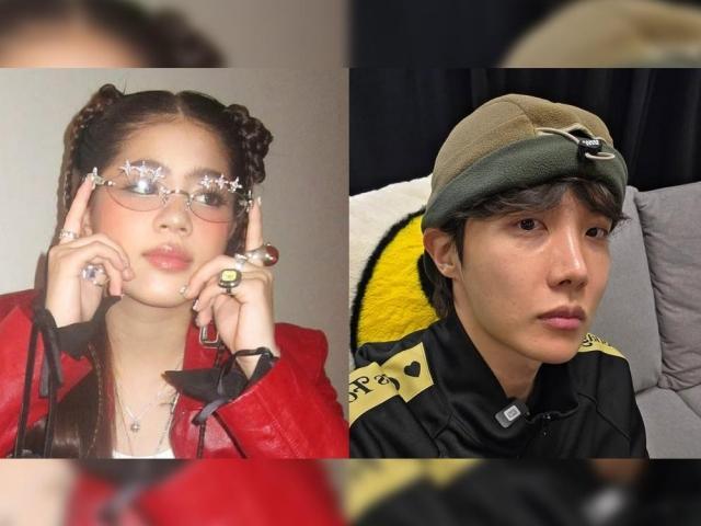 JHOPE reposts Niana Guerrero mona lisa dance cover