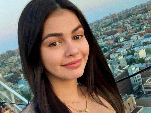 Janine Gutierrez red bikini