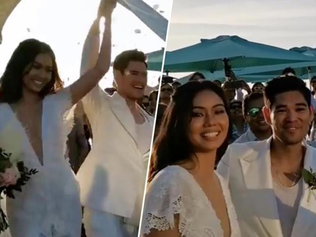 Jay R and Mica Javier are now married