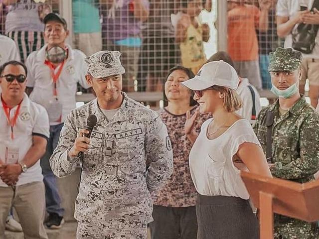 Melissa Gohing Rocco Nacino Taal relief