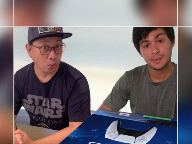 michael v and matteo guidicelli unboxing playstation