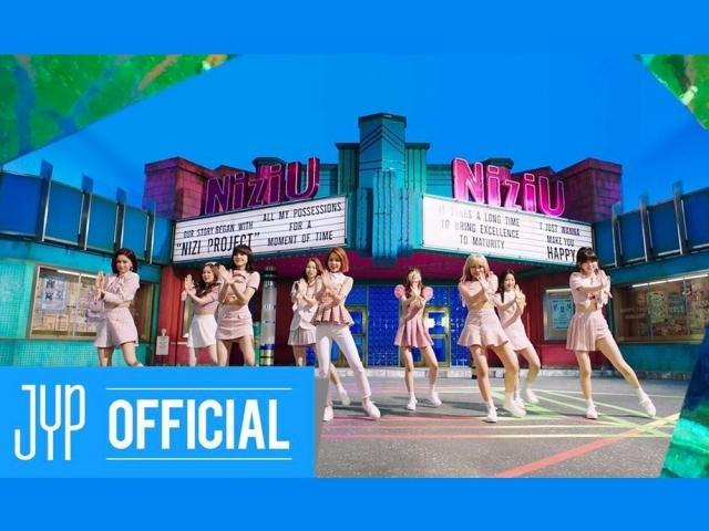 NiziU in Make You Happy MV