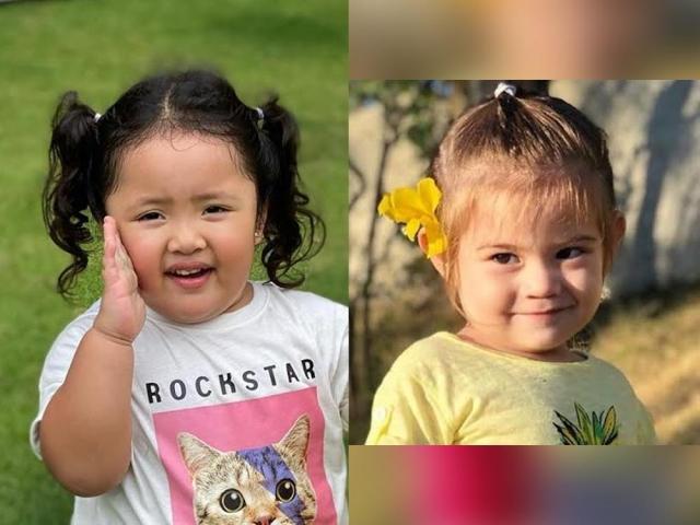 Baby Tali and Baby Malia