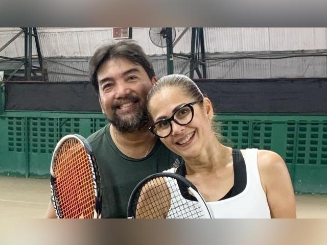Maritoni Fernandez and husband Mon Dayrit