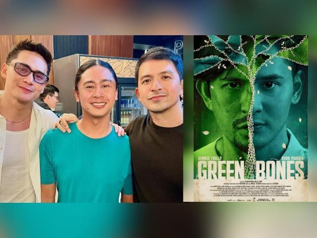 Green Bones poster with Dennis Trillo, Ruru Madrid, Zig Dulay
