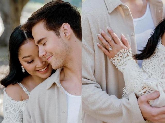 Lana Condor and Anthony De La Torre