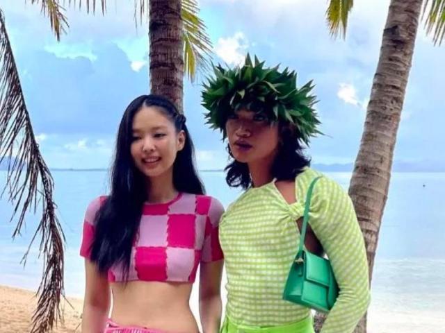 Jennie Kim and Bretman Rock