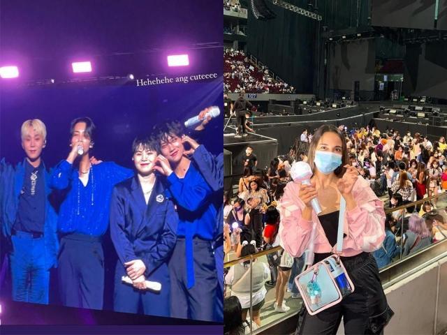 megan young at seventeen concert