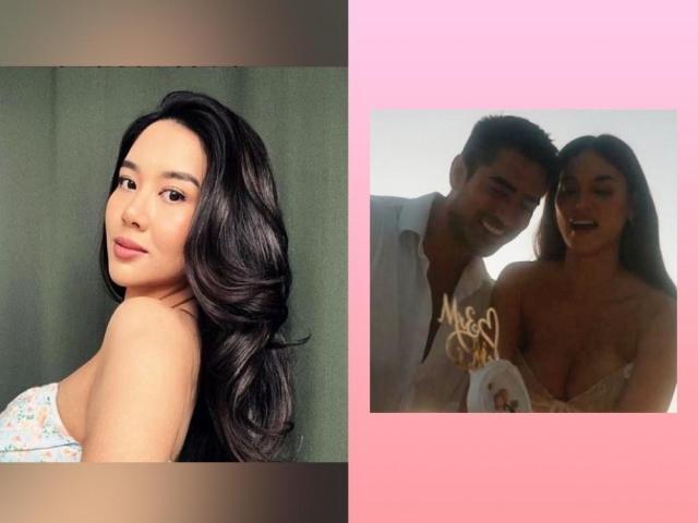 Sarah reacts to wedding of Pia