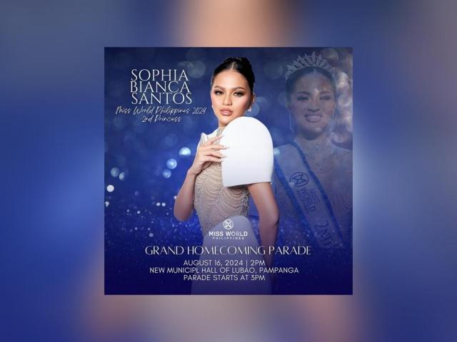 Miss World Philippines Second Princess Sophia Santos
