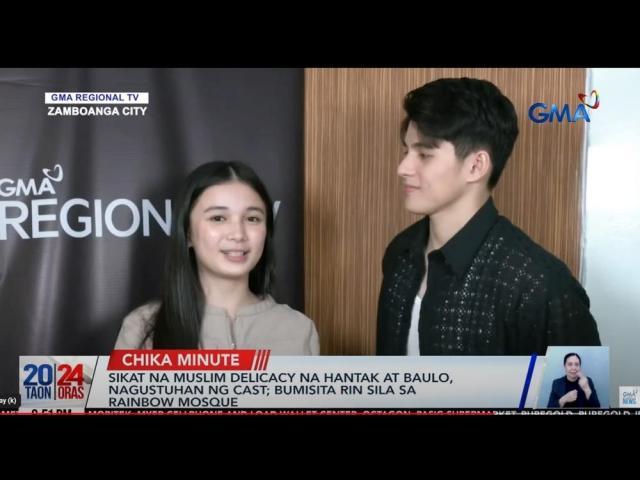 Sofia Pablo and Allen Ansay