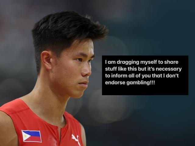 EJ Obiena on fake endorsement 