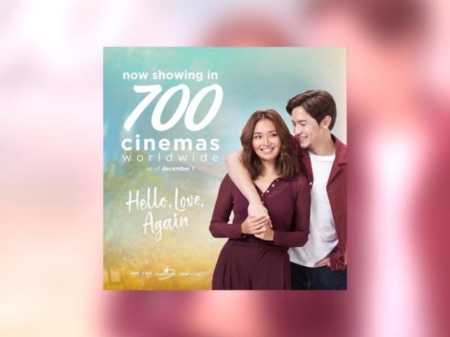 Hello Love Again worldwide ticket sales