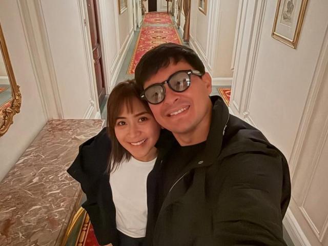 Matteo Guidicelli and Sarah Geronimo