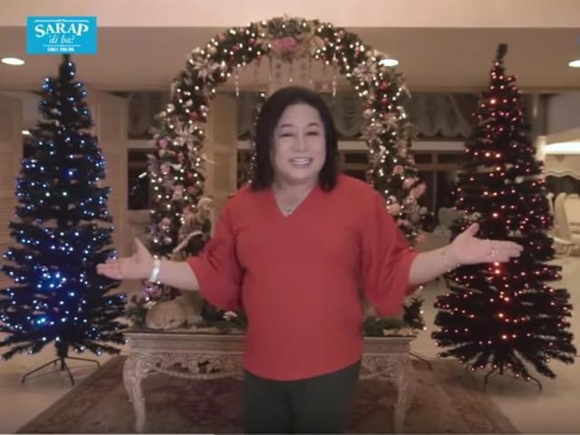 Joel Cruz white mansion in Sarap Di Ba