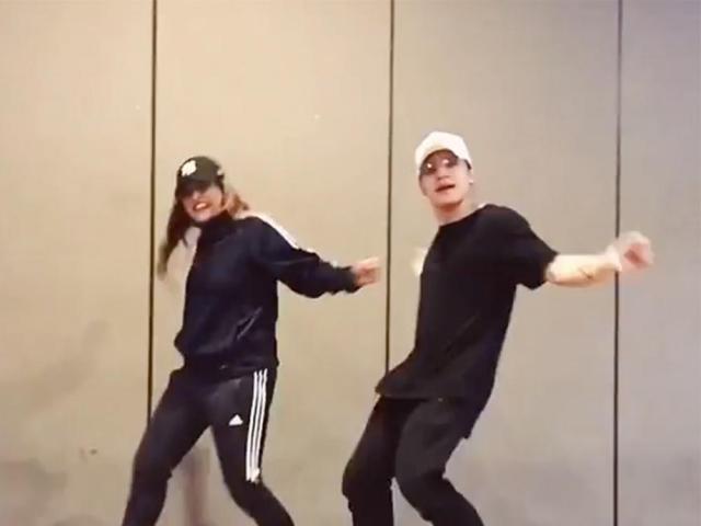 Diva Montelaba with DJ Loonyo in Throwback Video