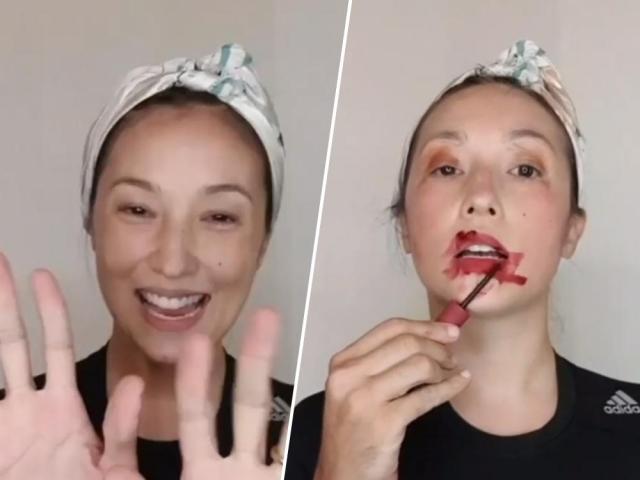 Solenn Heussaff makeup routine with Nico Bolzico