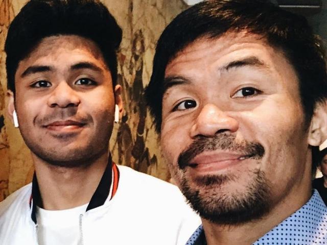 Michael Pacquiao and Manny Pacquiao